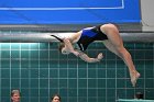 Swim vs Bentley  Wheaton College Swimming & Diving vs Bentley University. - Photo by Keith Nordstrom : Wheaton, Swimming & Diving